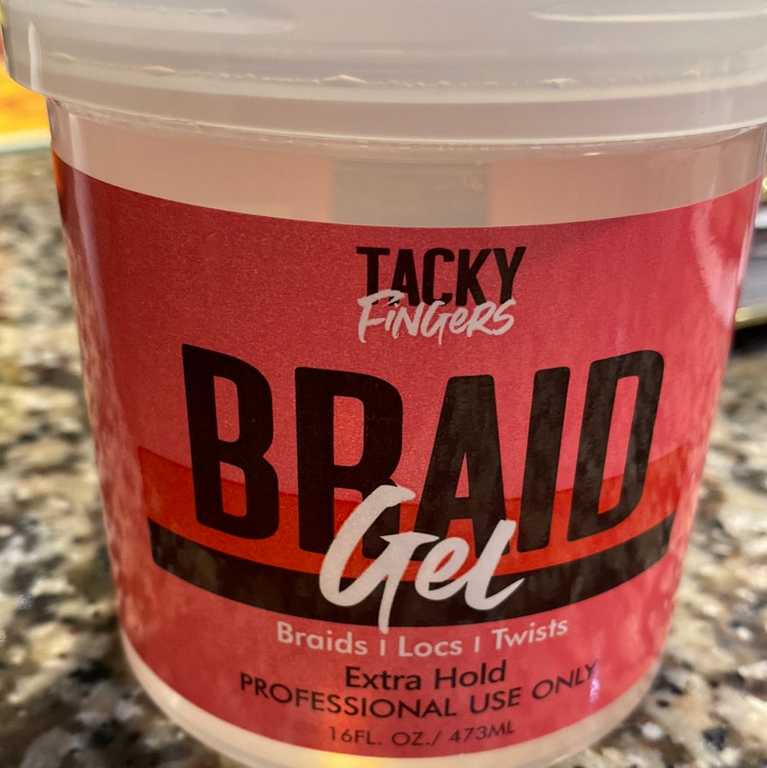 Tacky Fingers Braid Gel (16FL.OZ.)