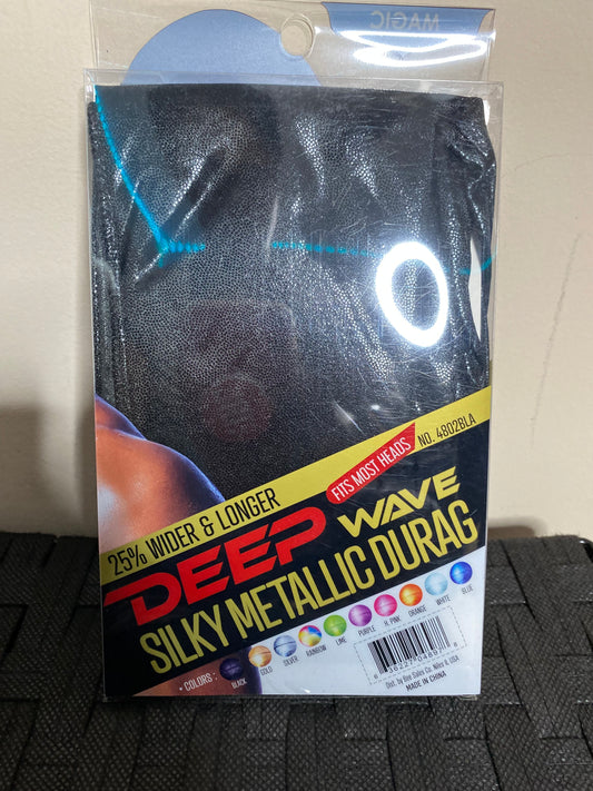 Deep wave Silky Metallic Durag