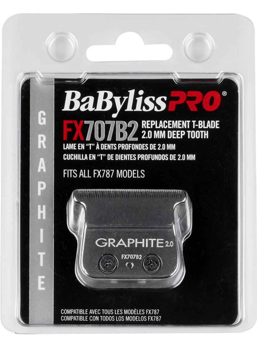 BaBylissPRO Barberology Replacement Blades for Outlining Hair Trimmers FX707B2