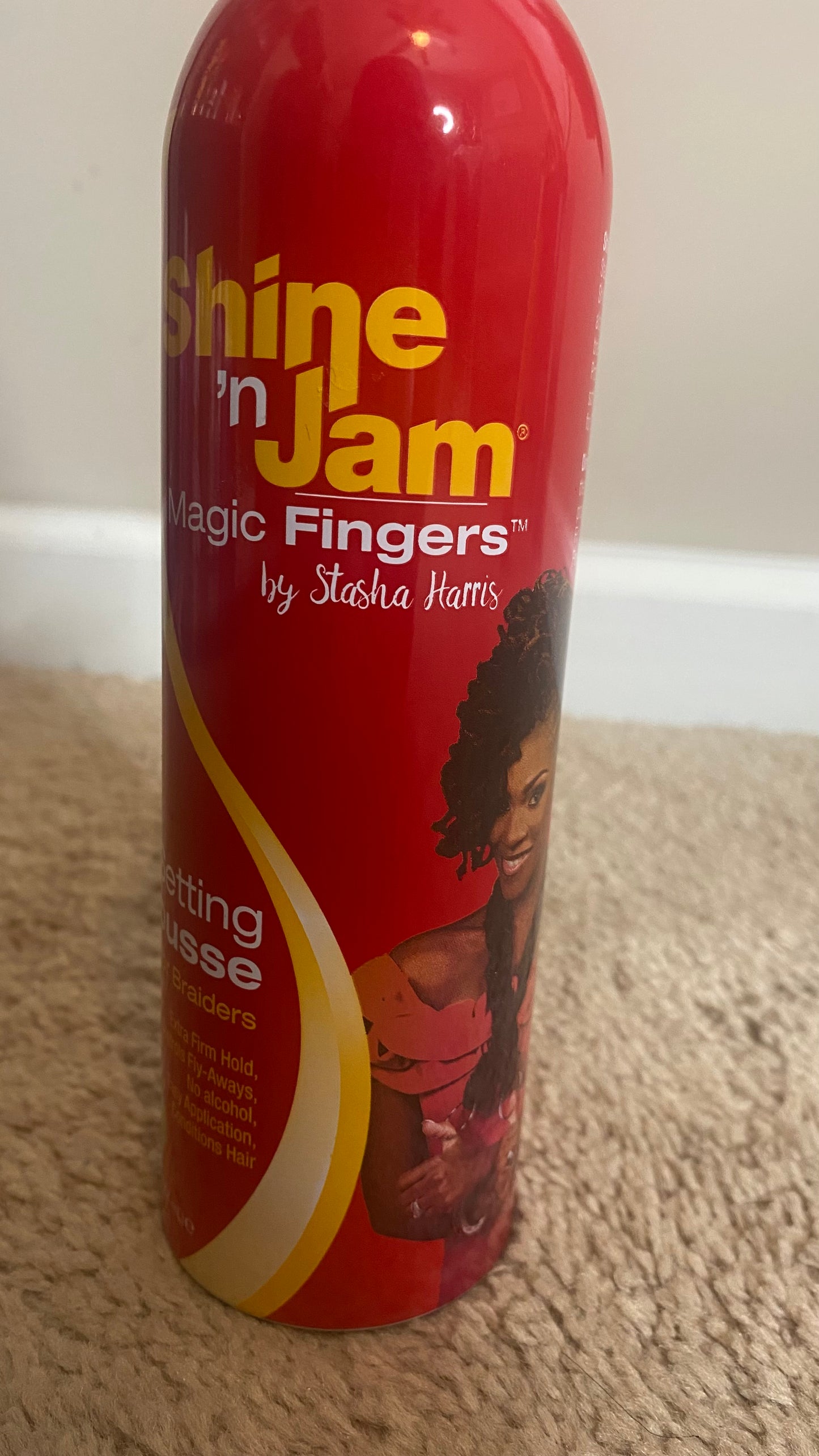 Shine n Jam Setting Mousse for Braiders 12 FL OZ