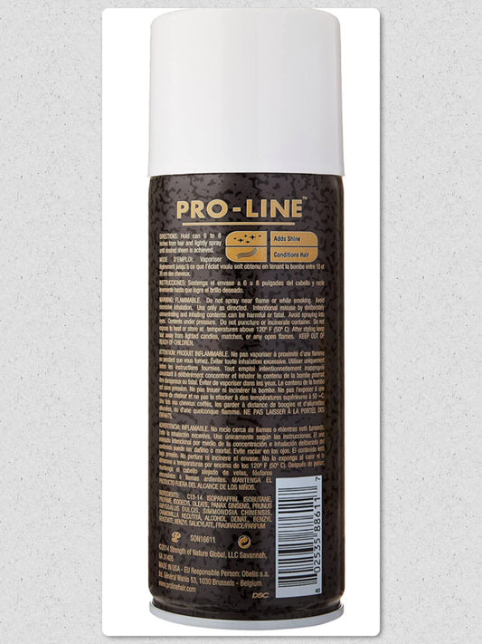 Proline Oil Sheen Spray, 10 Ounce