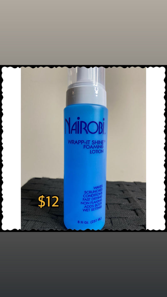 Nairobi Wrapp-It Shine Foaming Lotion 8 OZ