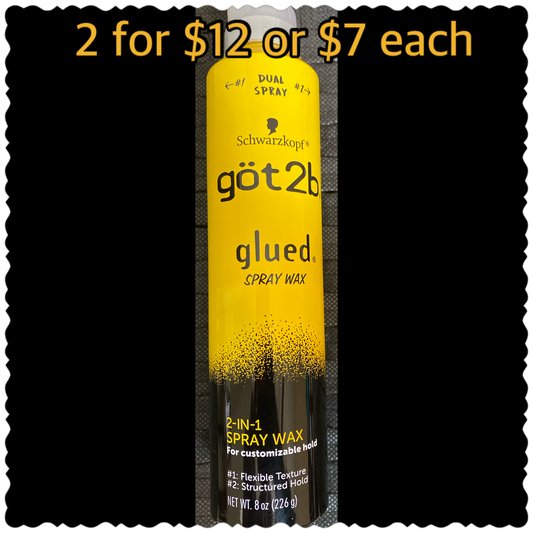 Got 2B Glued Wax Spray 2 in 1