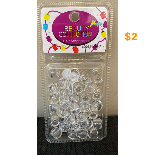 Jumbo Clear Beads