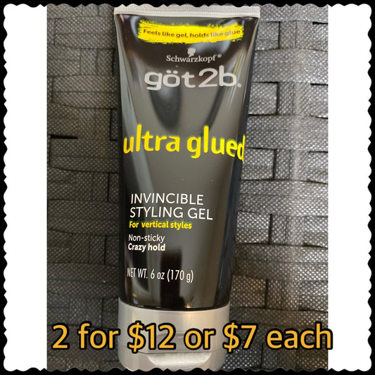Got 2B Ultra Glued Invincible Styling Gel 6 OZ