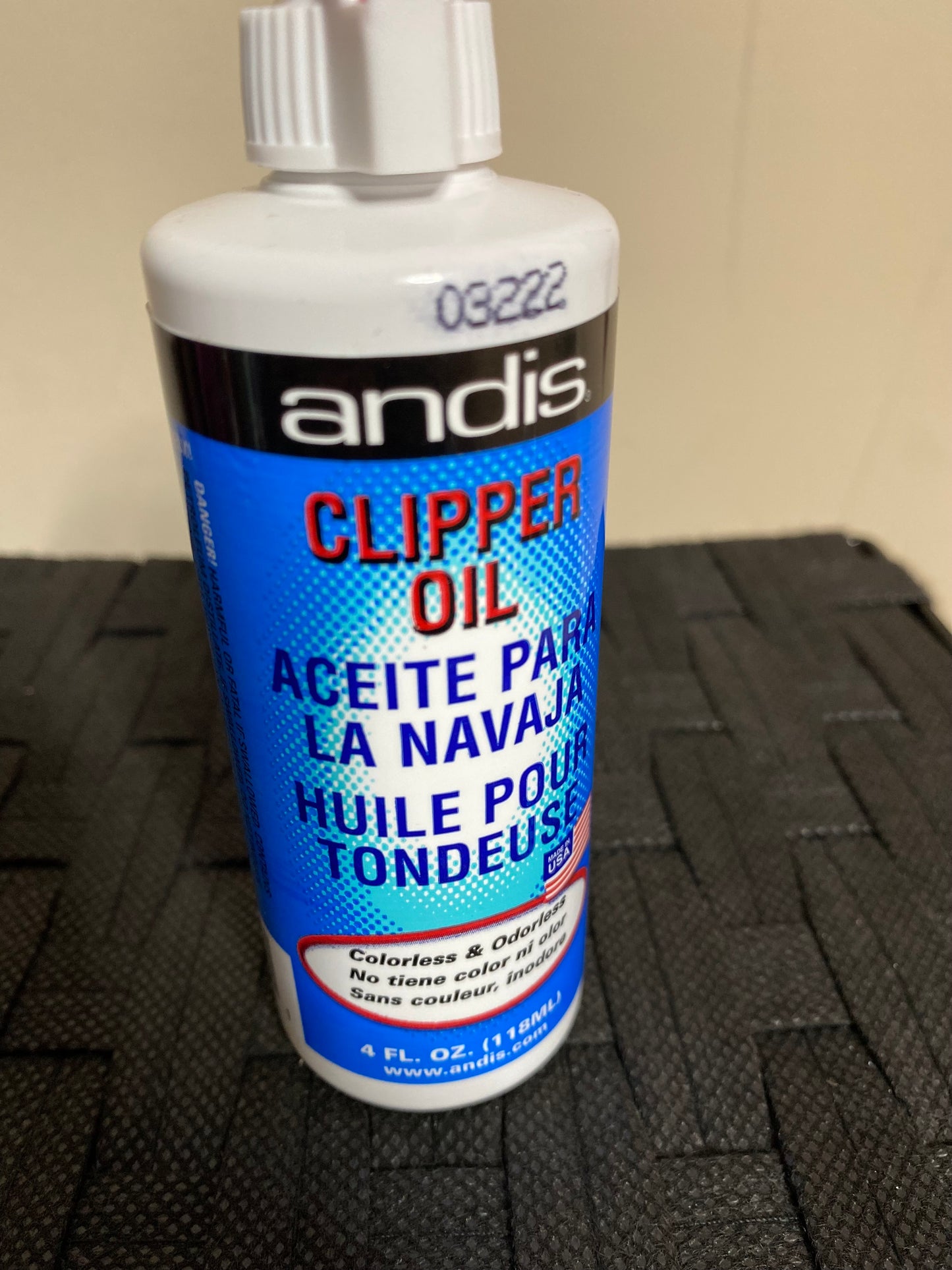 Andis Clipper Oil - 4oz