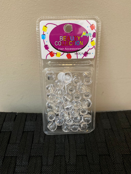 Jumbo Clear Beads