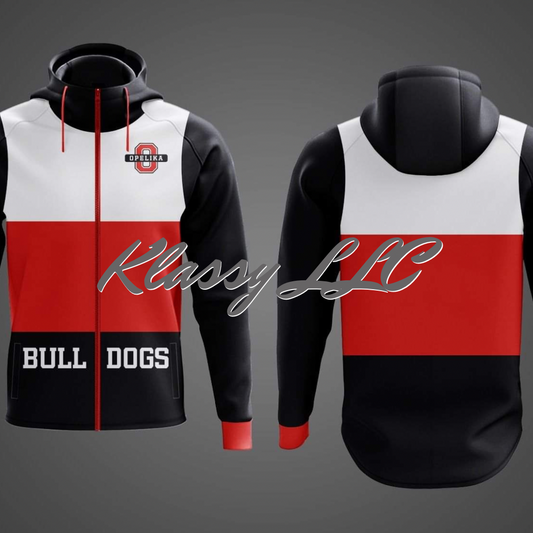 Opelika Bulldog Hoodie/Jacket