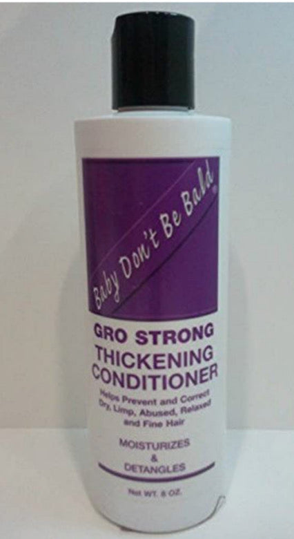 Brand: Baby Don't Be Bald 4.6 4.6 out of 5 stars 51 Reviews Gro Strong Conditioner 8 Oz.