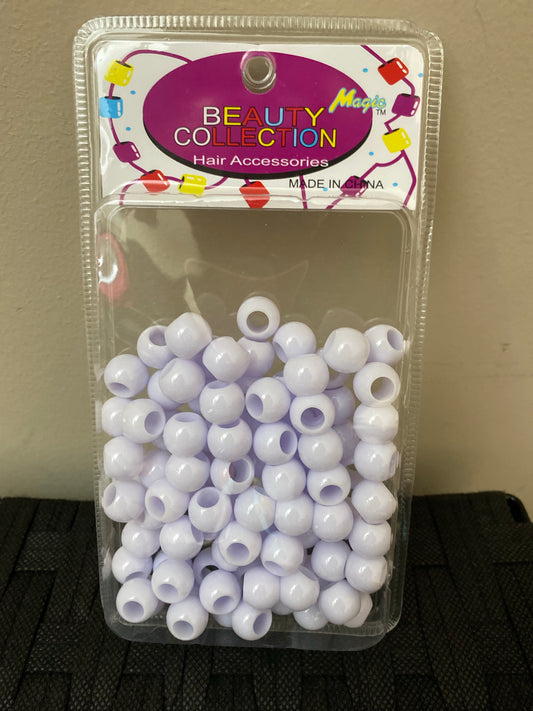 Jumbo White Beads