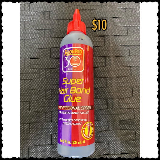 Salon Pro 30 Sec Super Hair Bond Glue 8 FL OZ
