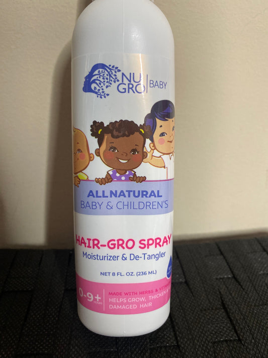 Nu Gro Baby Hair-Gro Spray 8 FL OZ