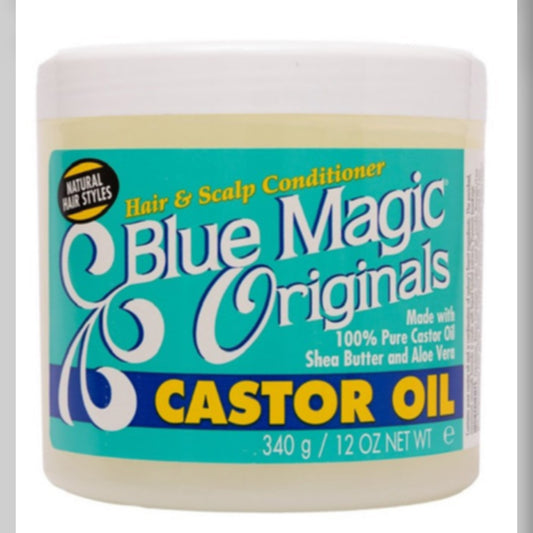 Blue Magic Original Castor Oil 12 oz