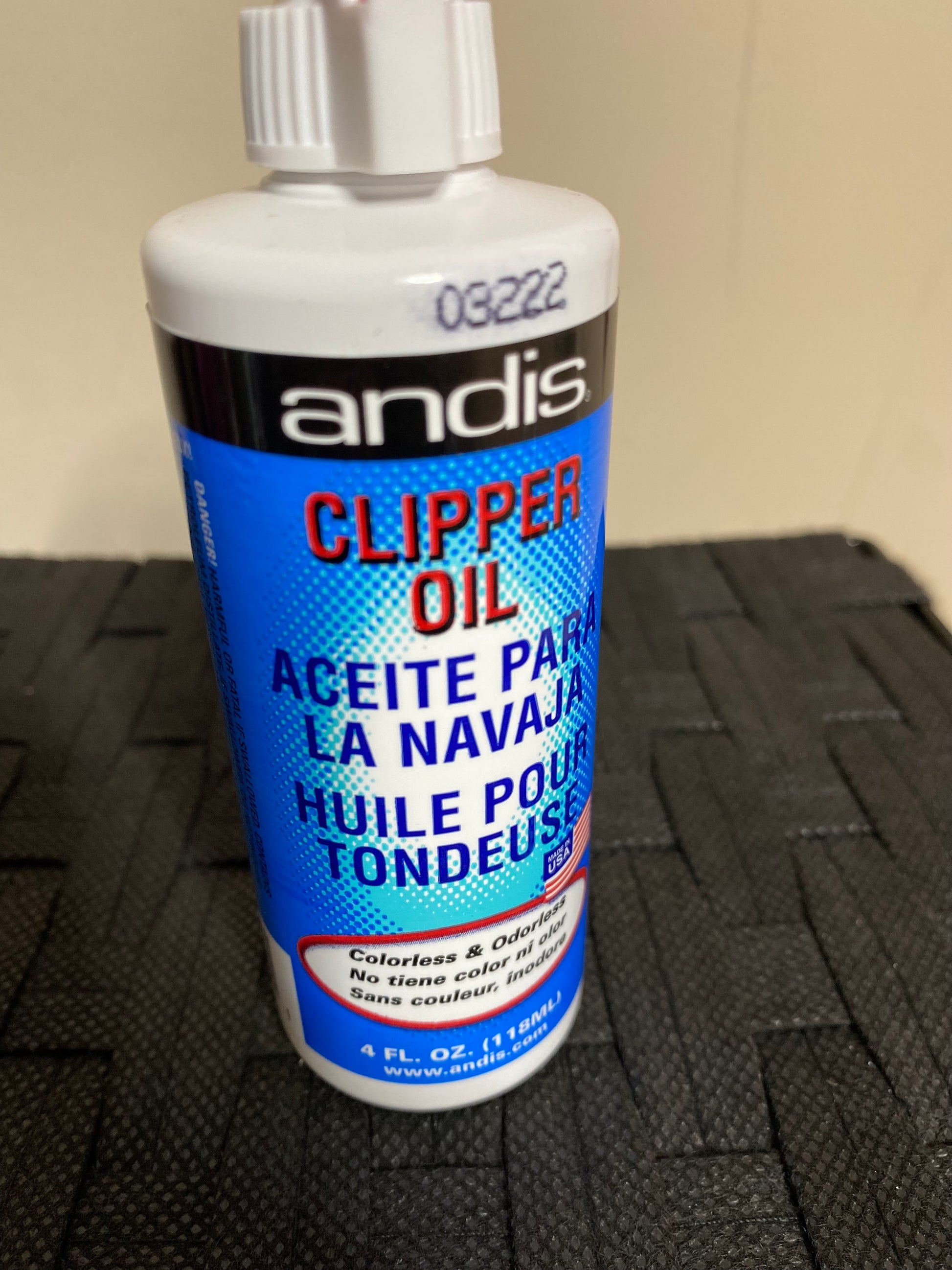 Andis Clipper Blade Oil Cleaner - 4 oz for sale online