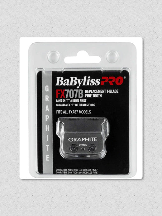 BabylissPro Replacement T-Blade Graphite Fine Tooth #FX707B